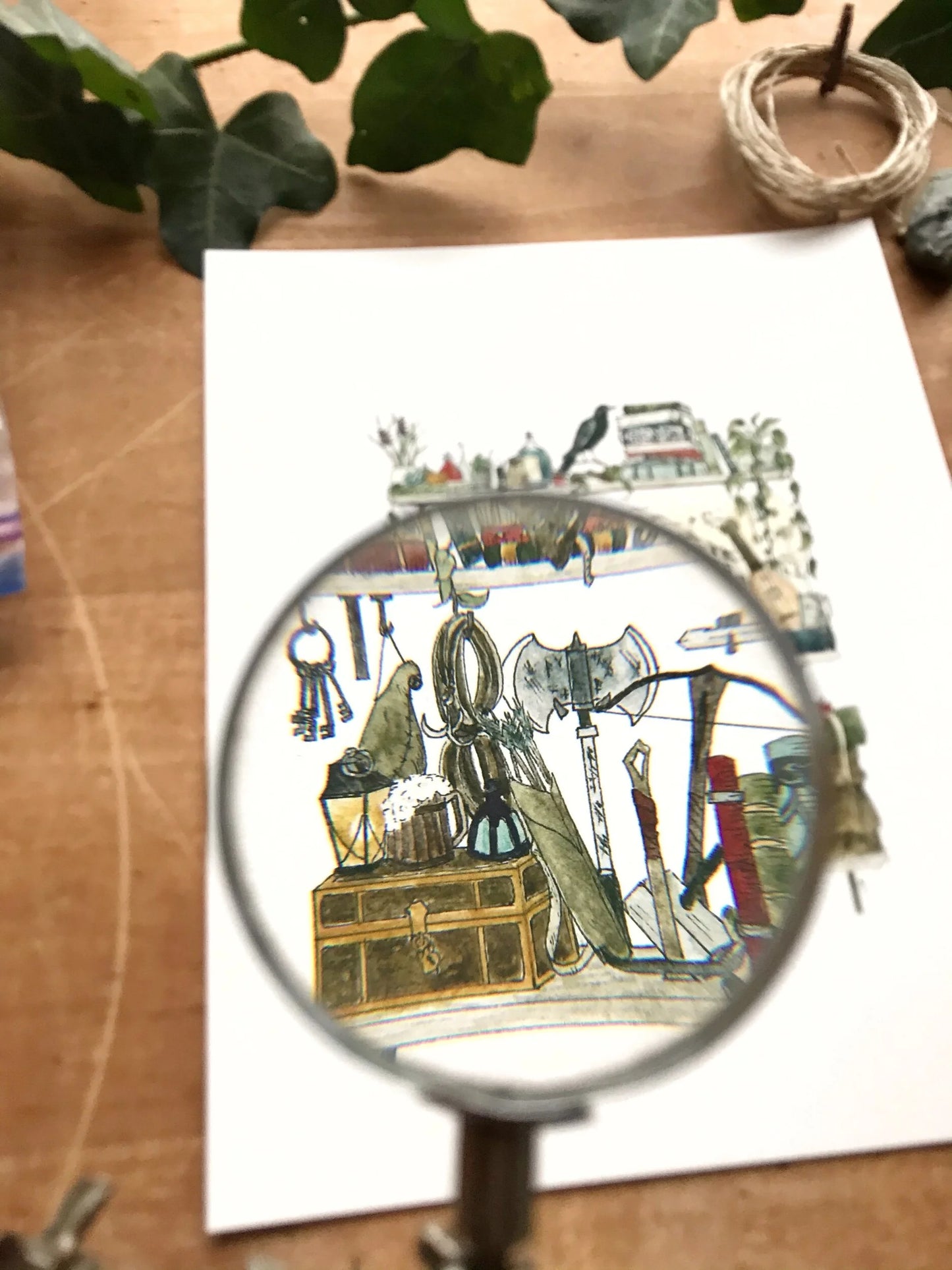 The Adventurer's Shelves Giclée Print