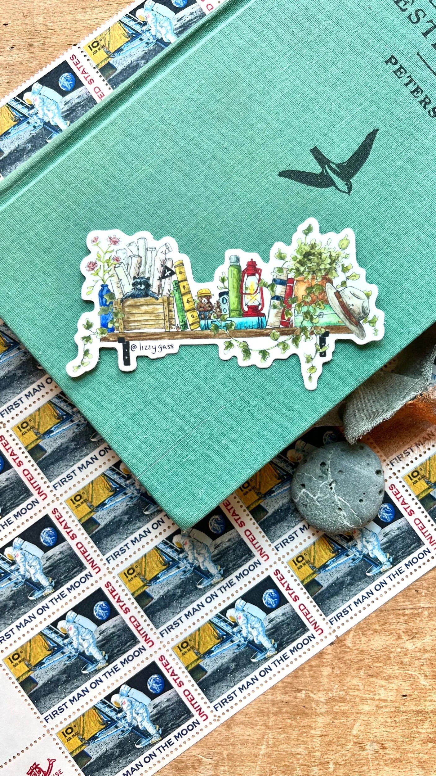 The Mini Park Ranger's Shelf Sticker