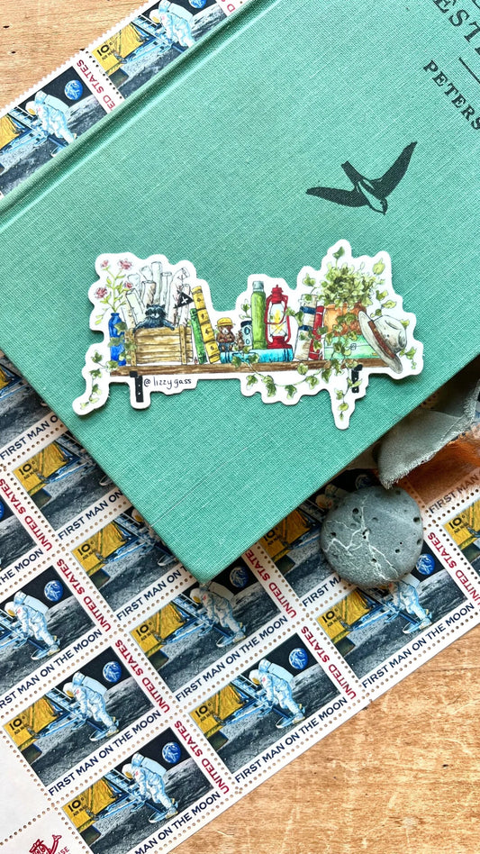 The Mini Park Ranger's Shelf Sticker