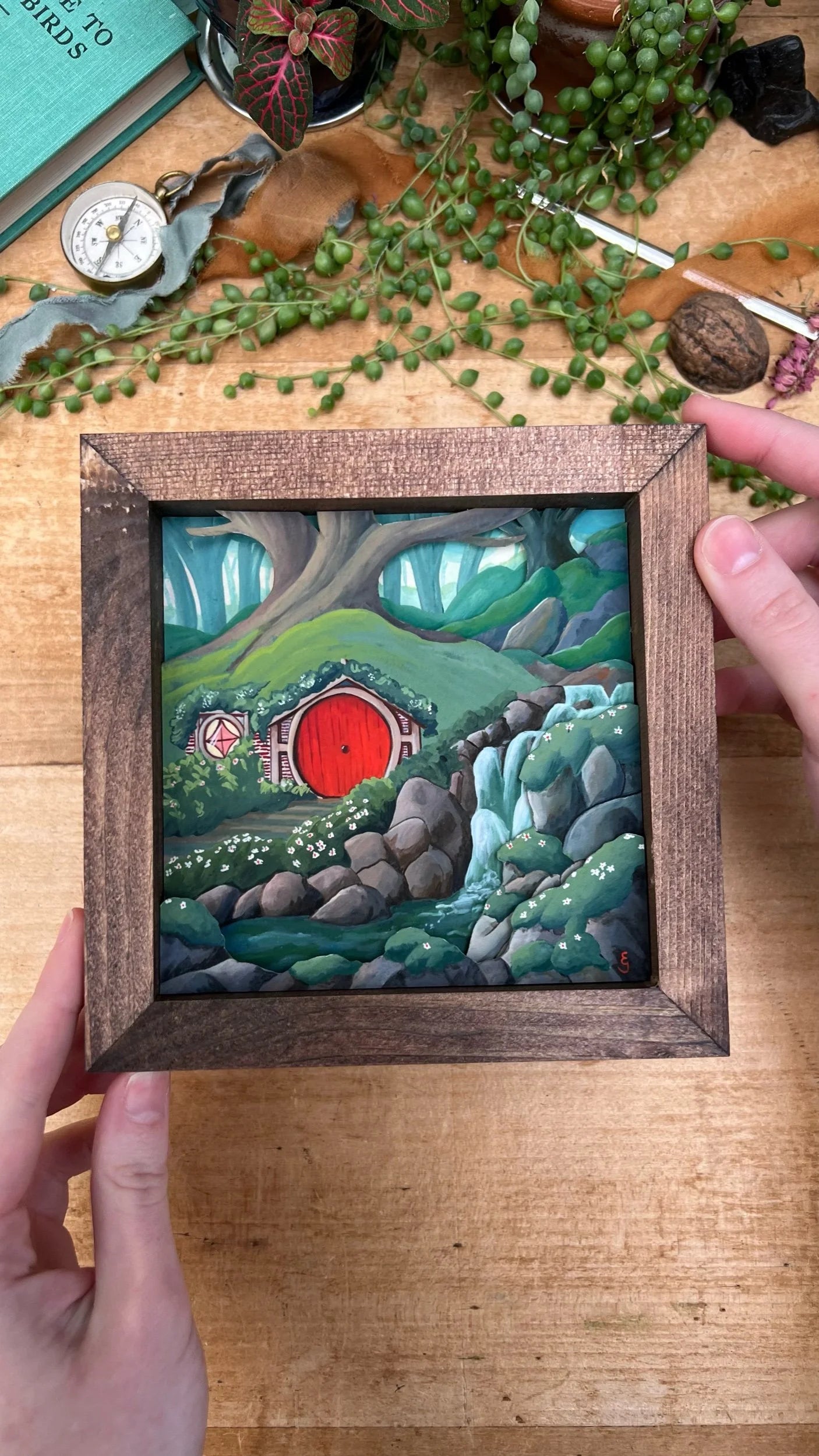 Creekside Diorama Print