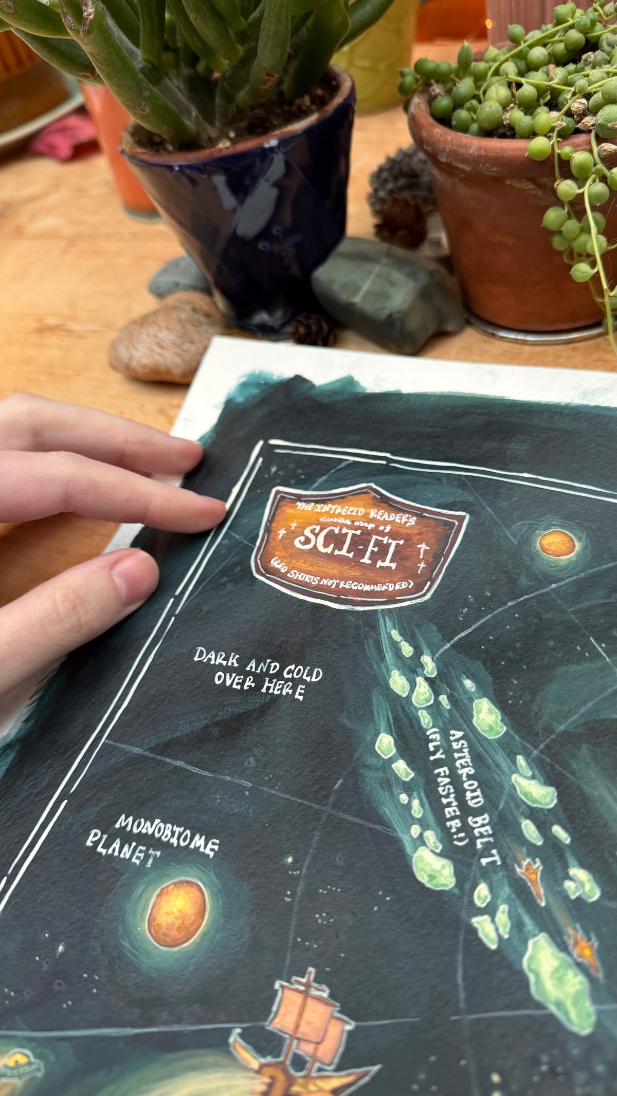Original Dubious Map of Sci-Fi