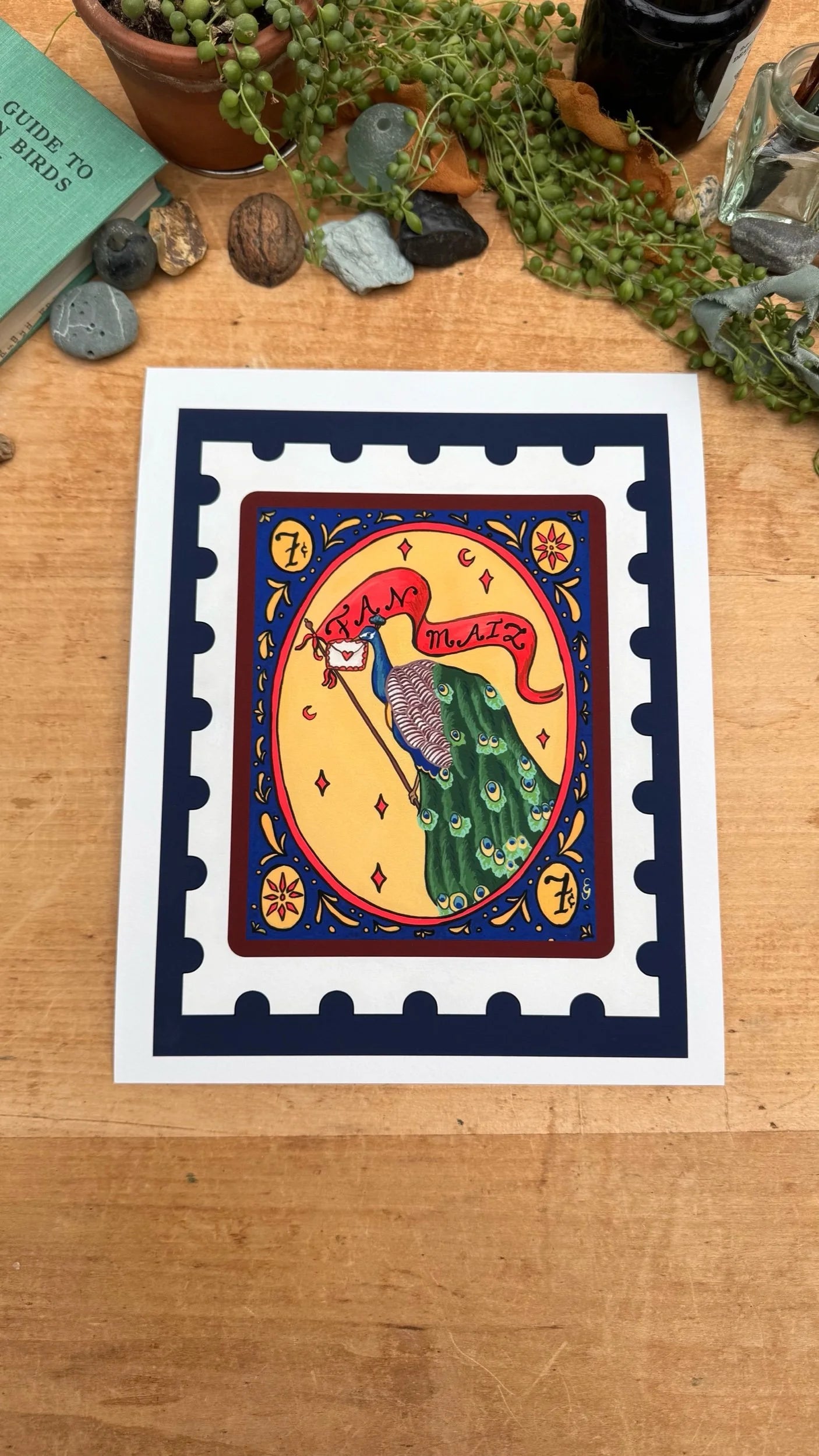 Fan Mail Stamp Print