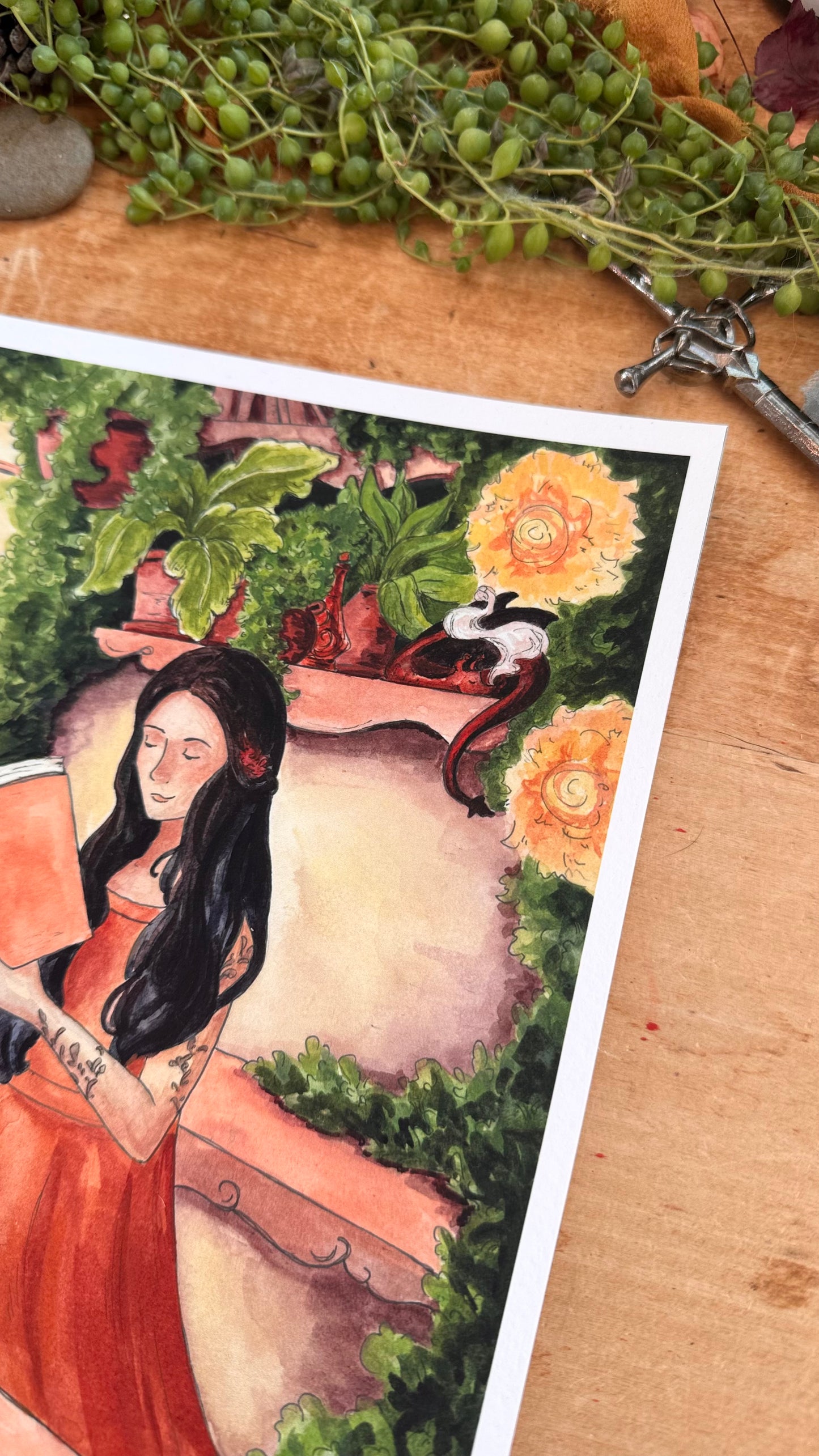 Reading Transports You: Cozy Fantasy Giclée Print
