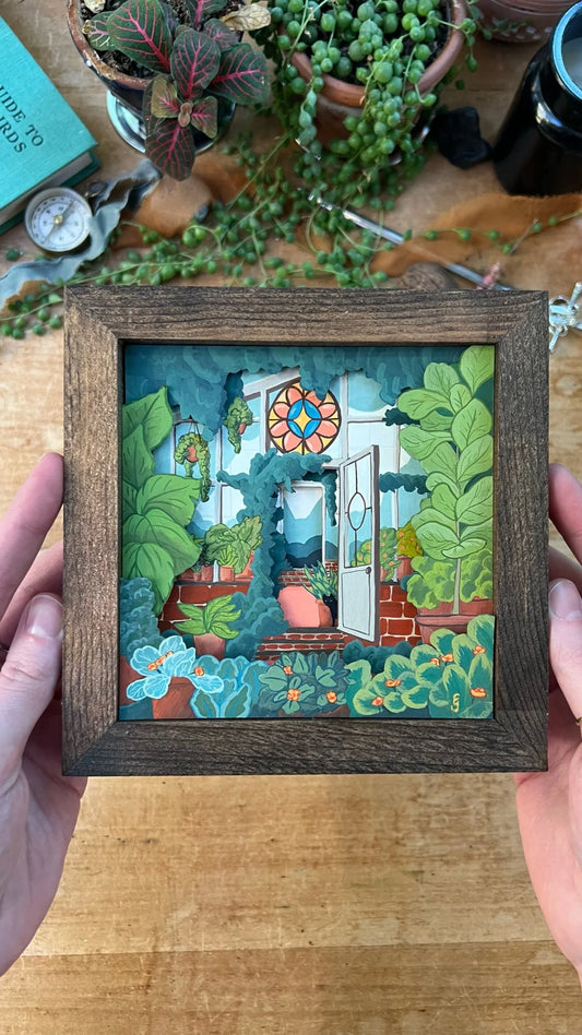 Original Greenhouse Diorama
