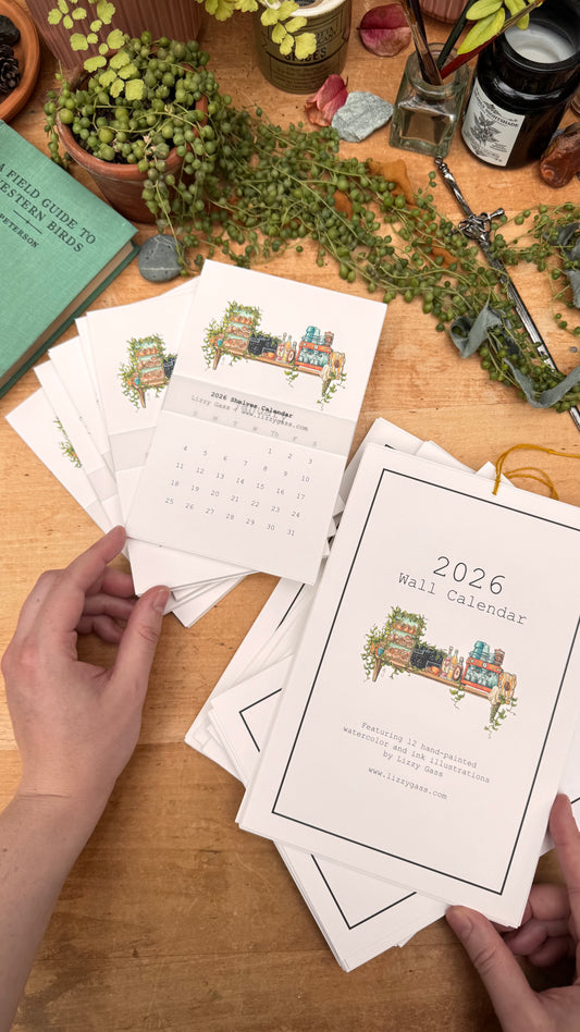 2026 Shelves Calendar