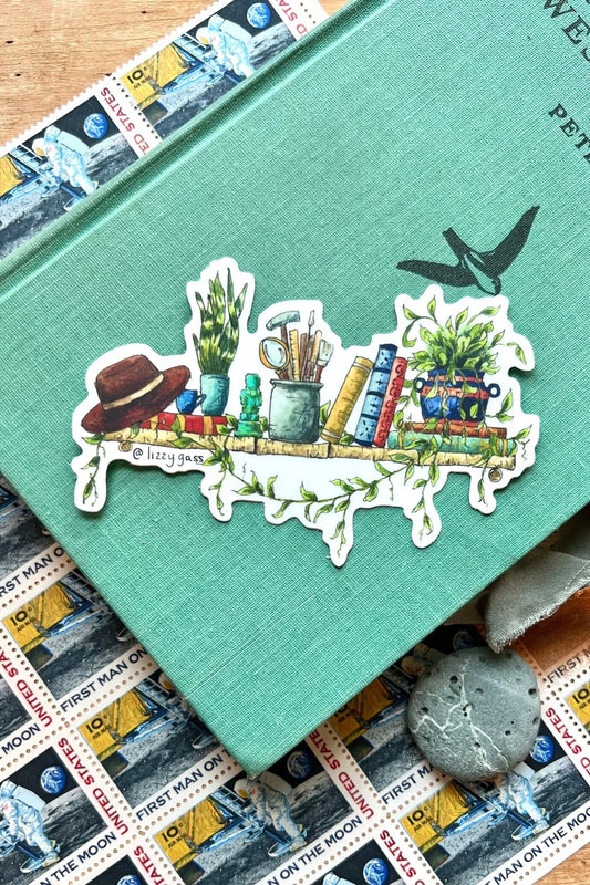 The Mini Archaeologist's Shelf Sticker