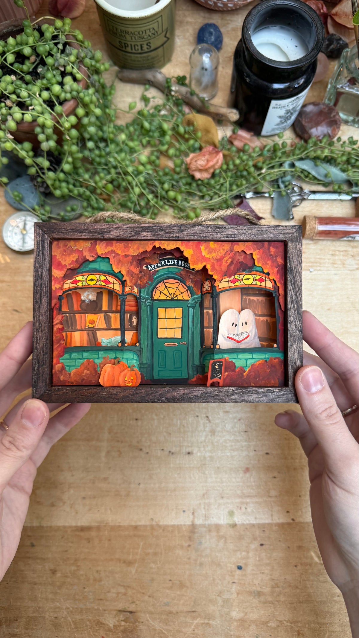 Afterlife Books Diorama Print