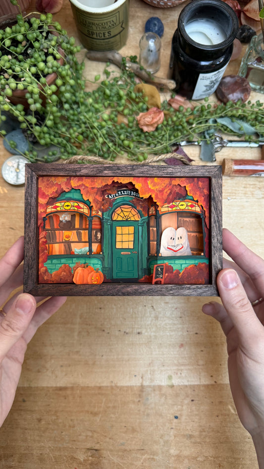 Afterlife Books Diorama Print