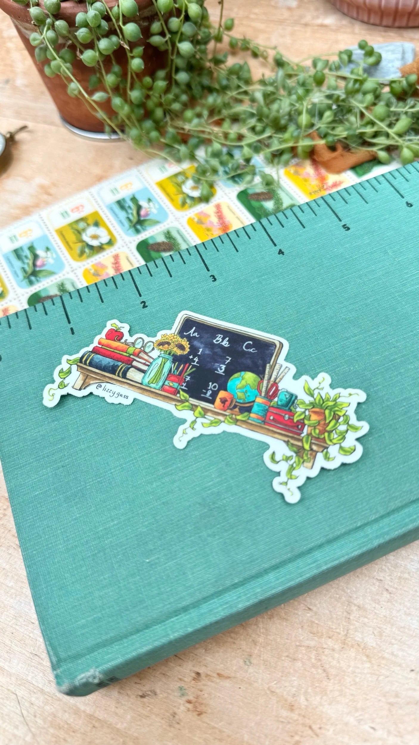 The Mini Teacher's Shelf Sticker