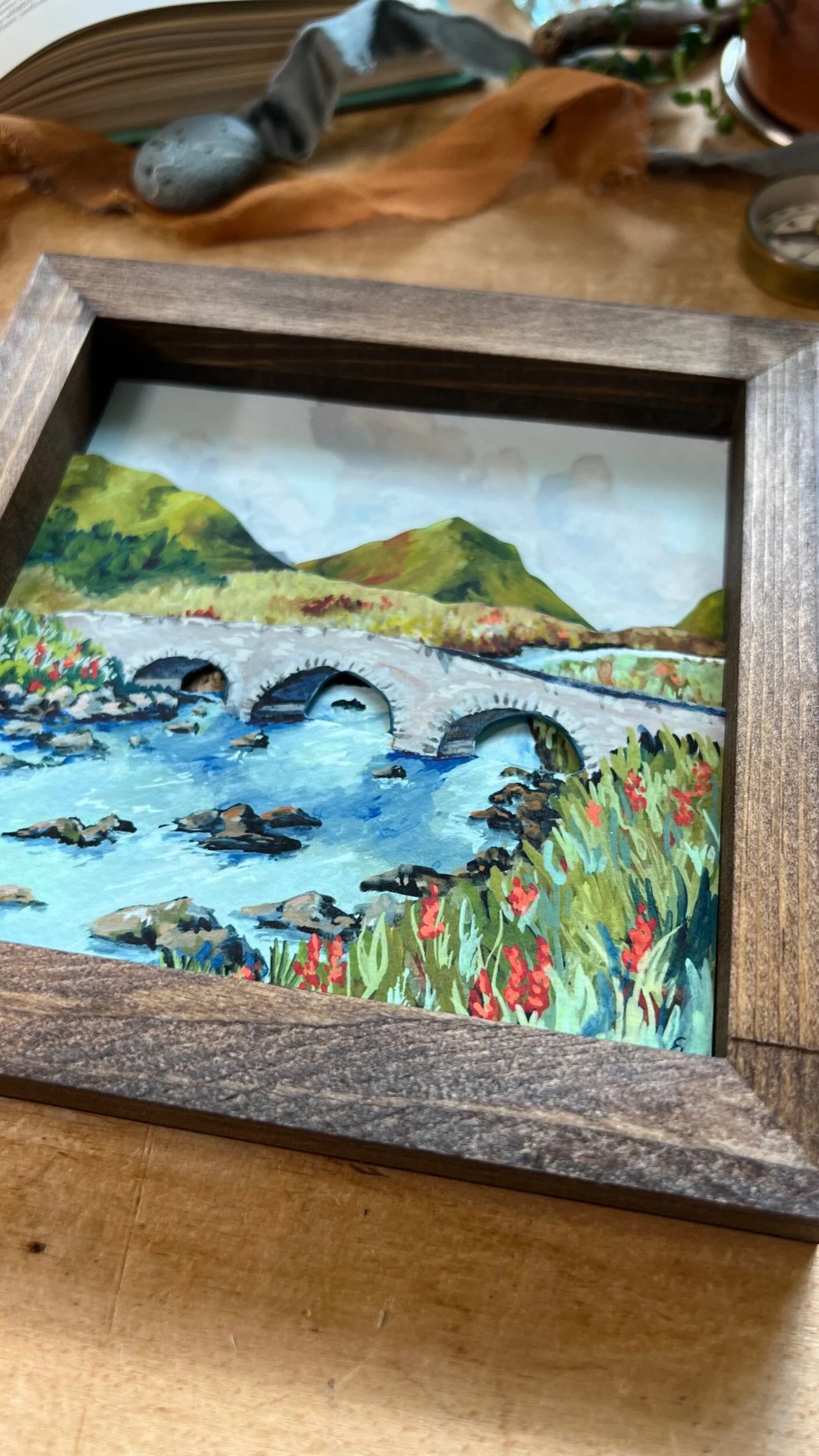 Sligachan Bridge Diorama