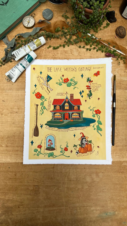 Original Lake Witch's Cottage Field Report
