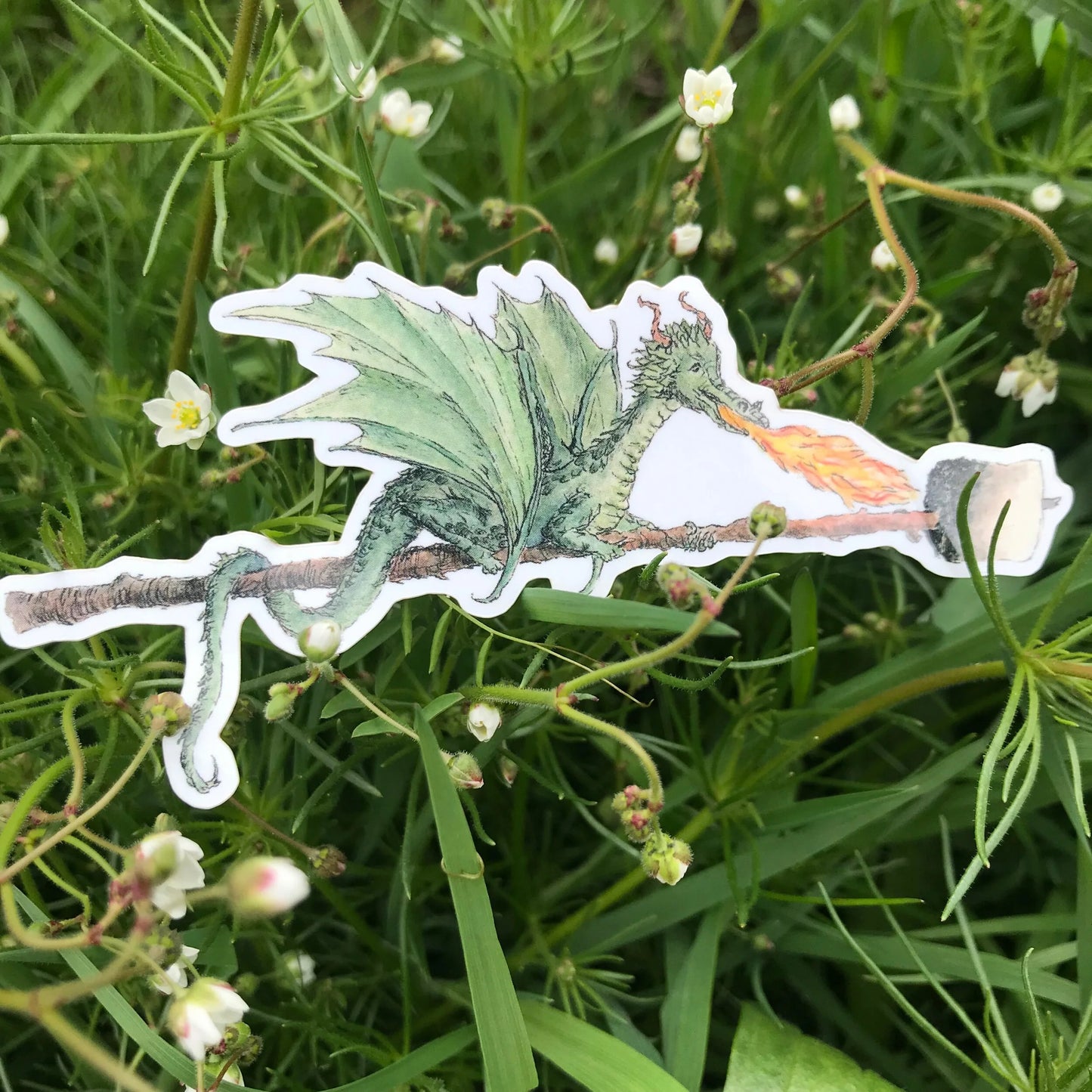S'mores Dragon Sticker