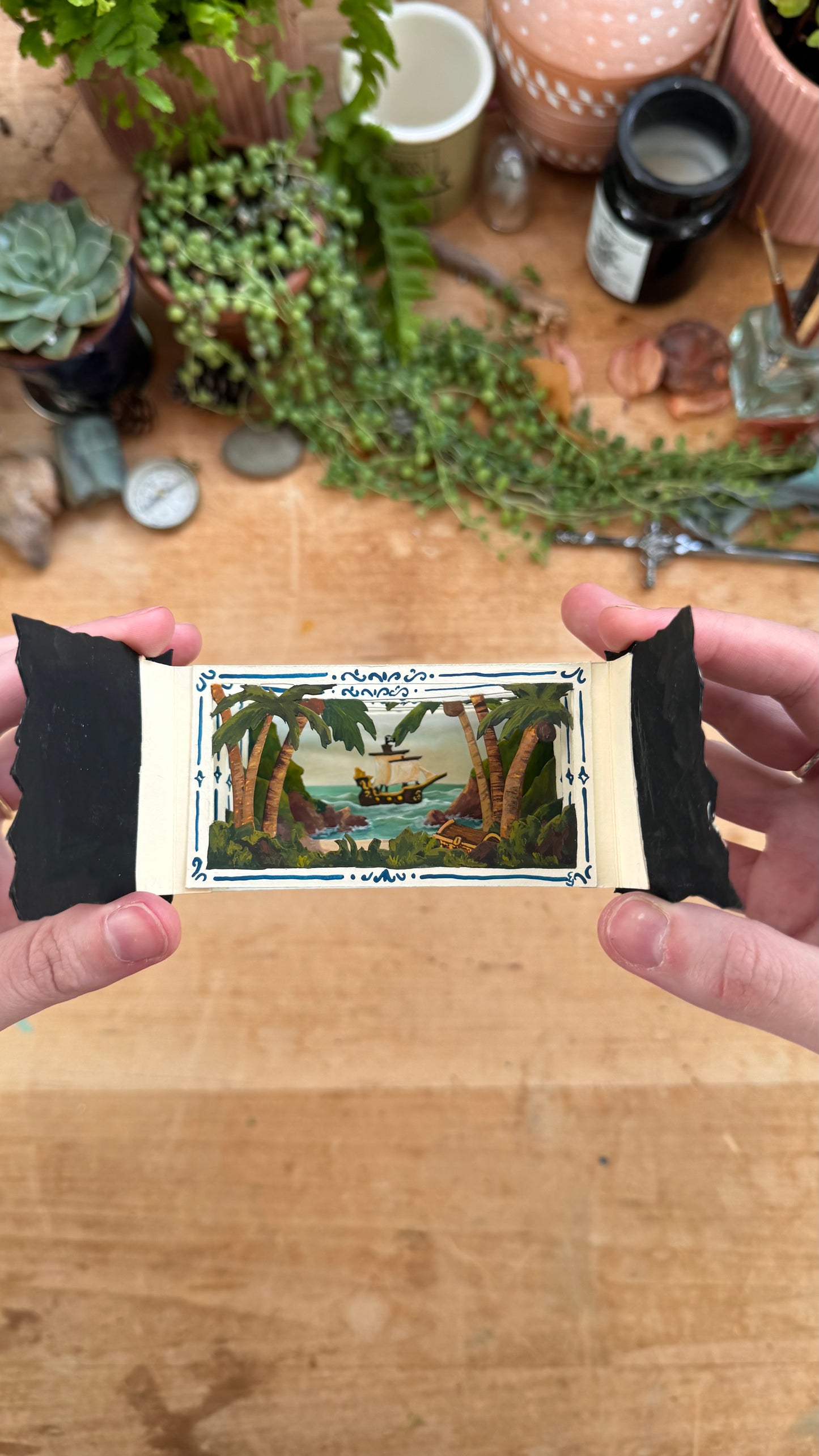 Pirate Tunnel Book Digital Download Kit