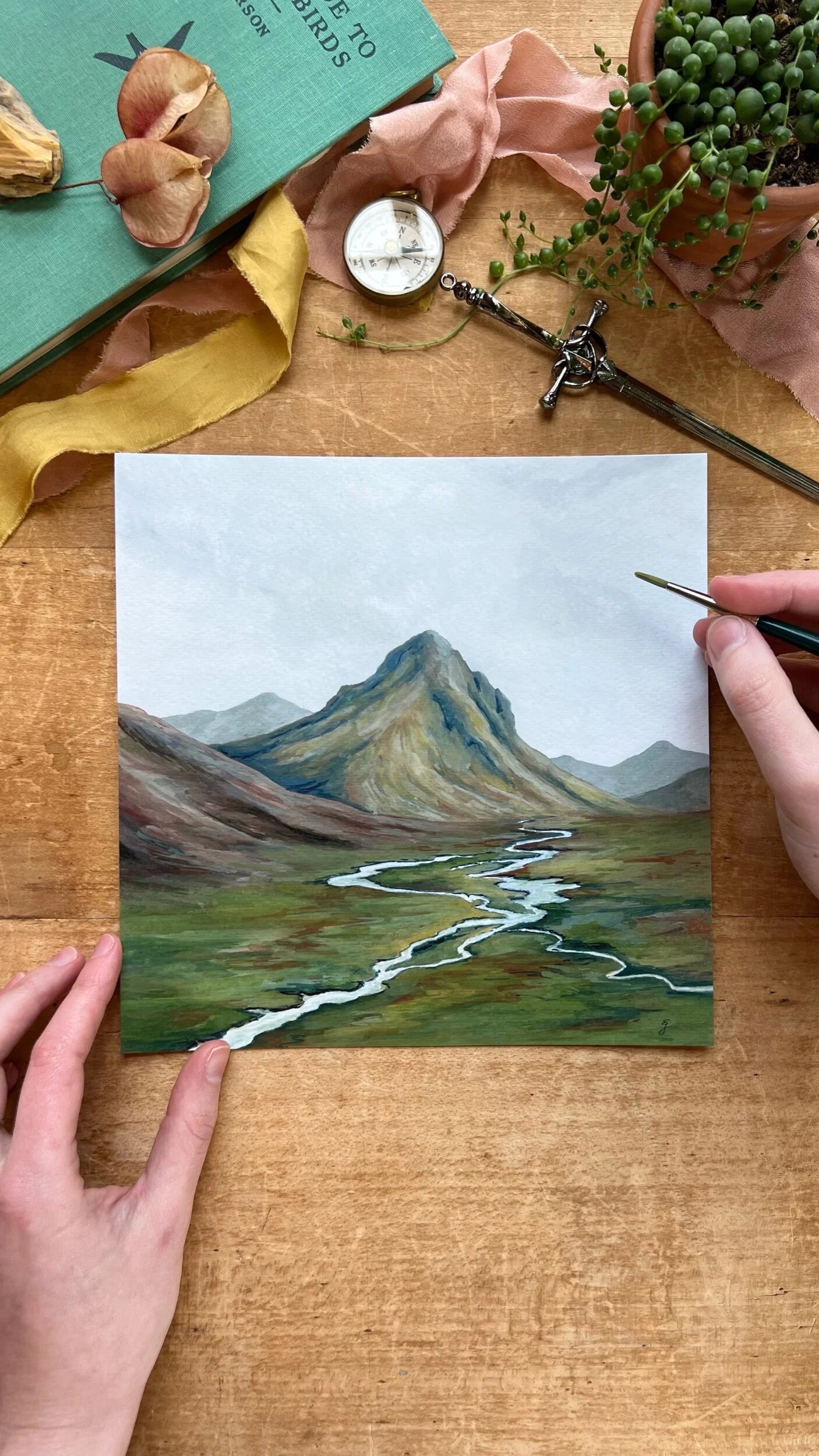 Meandering Paths Print