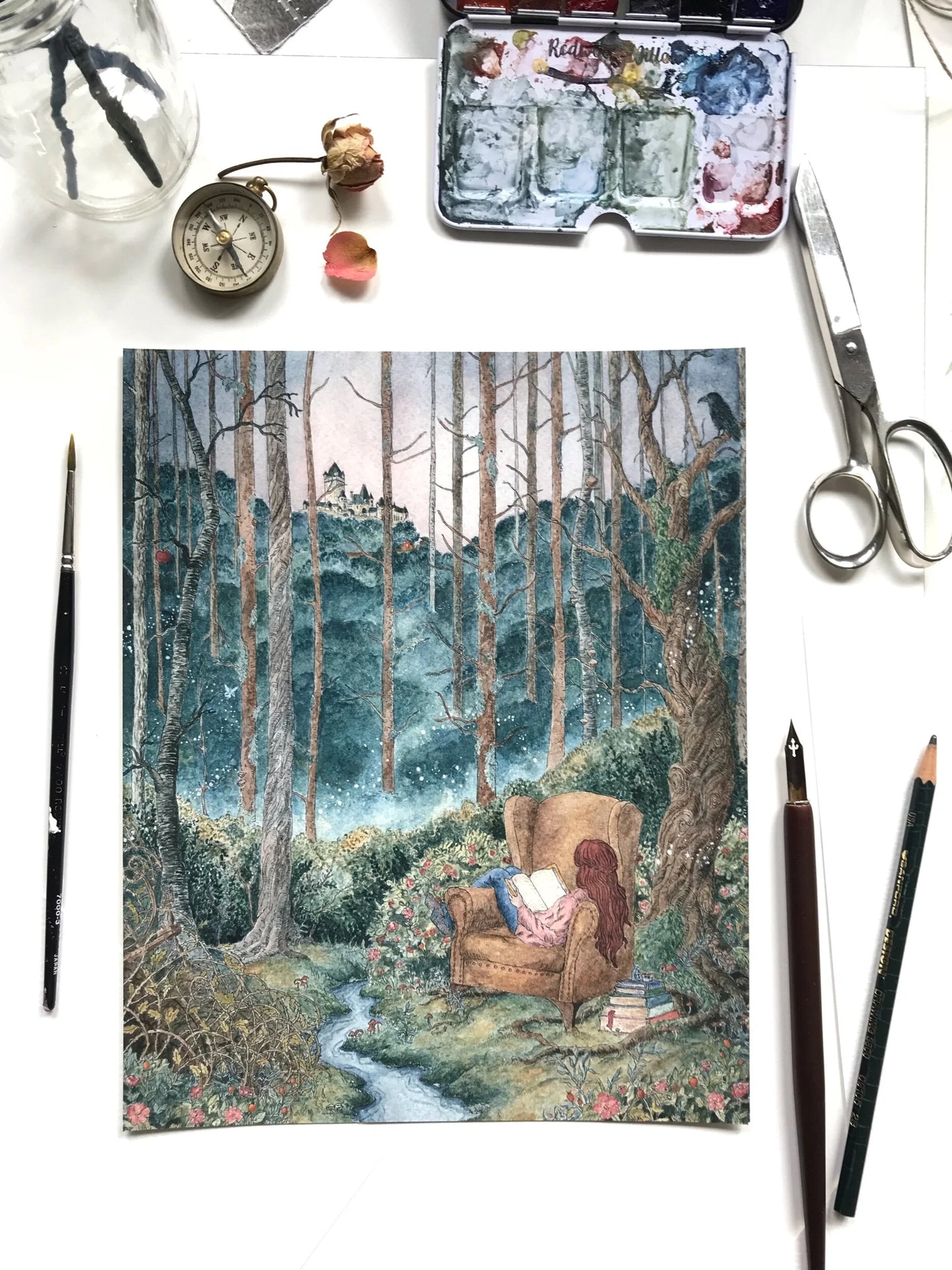 Reading Transports You Giclée Print