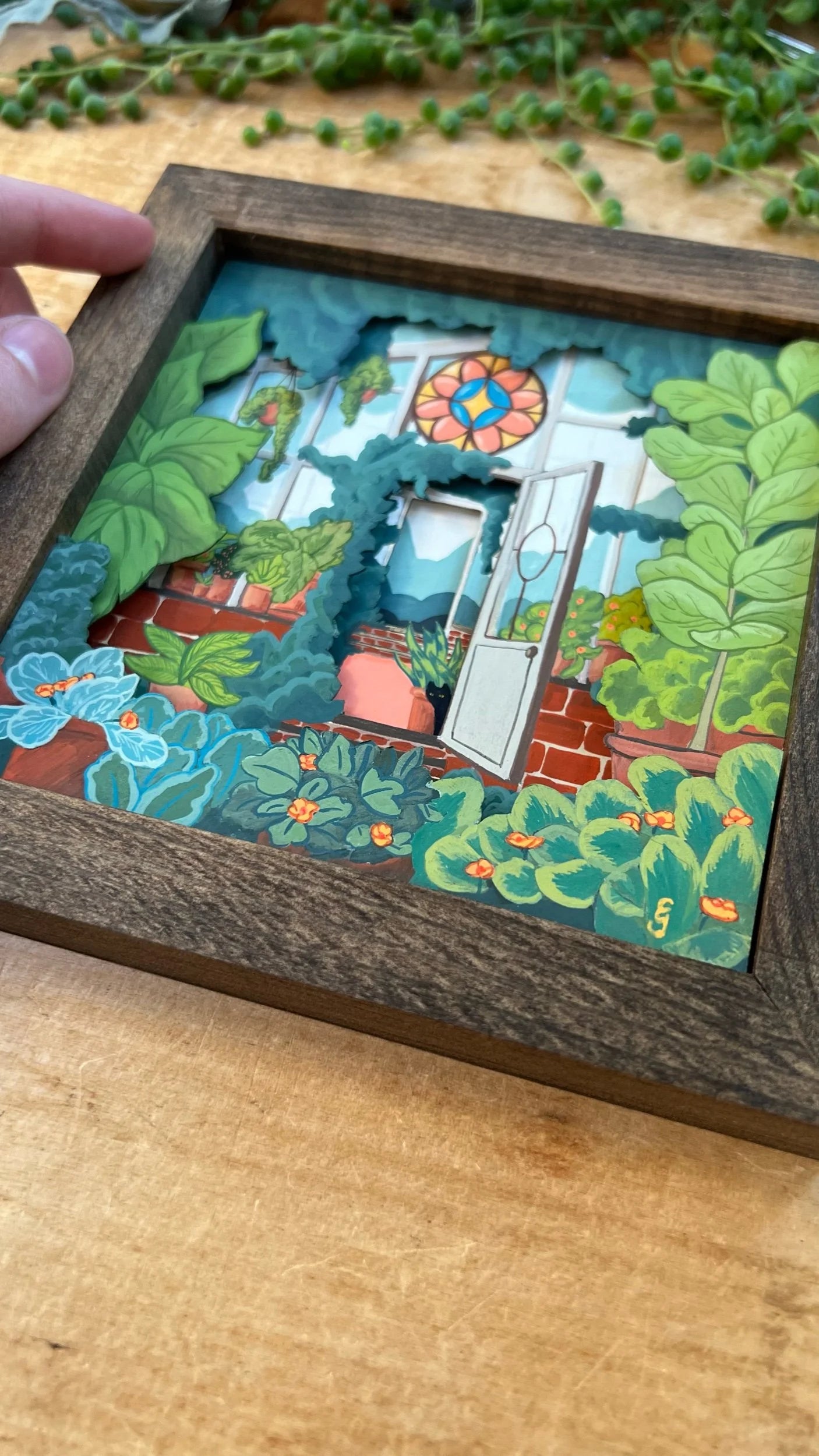 Original Greenhouse Diorama
