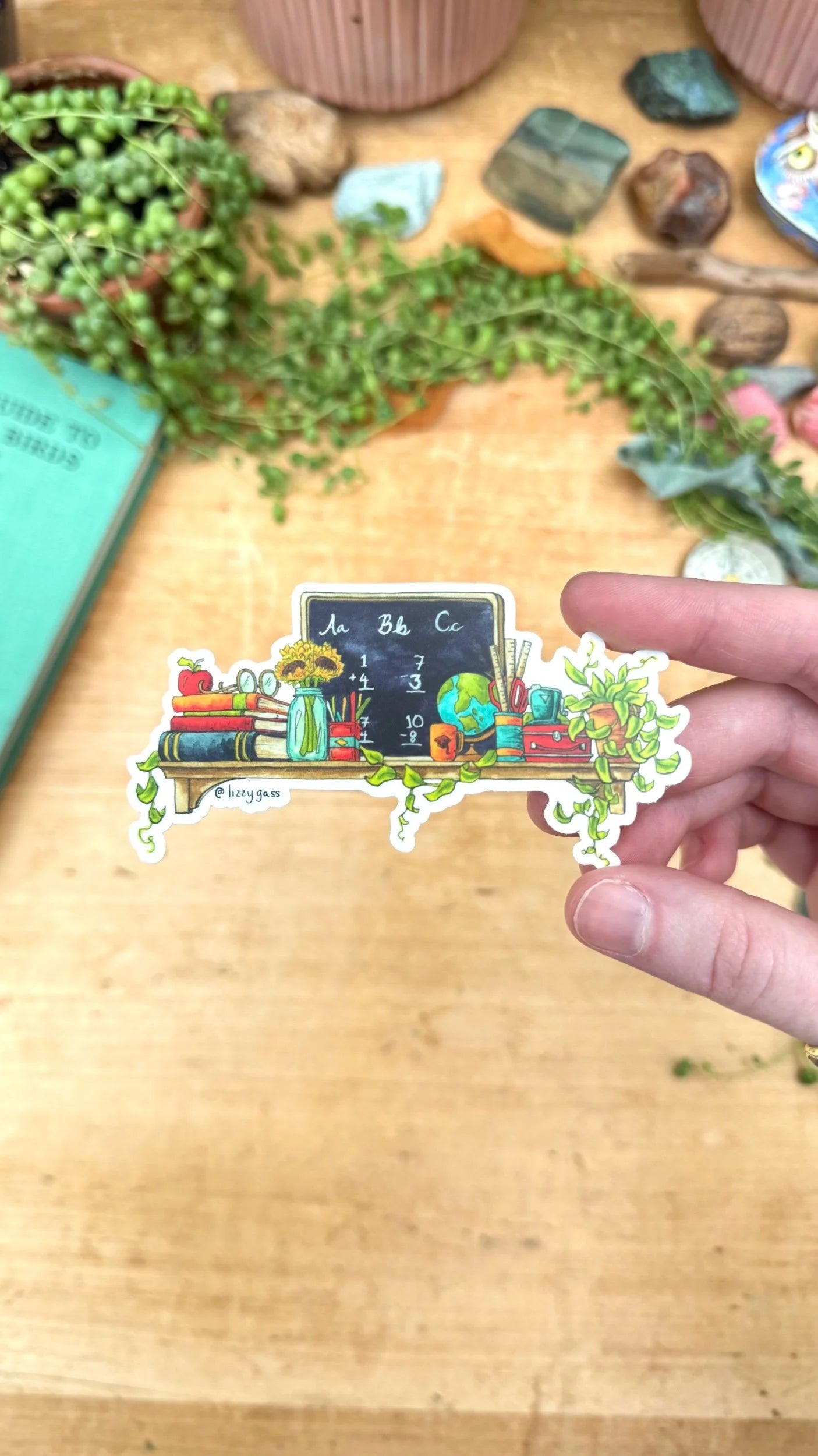 The Mini Teacher's Shelf Sticker