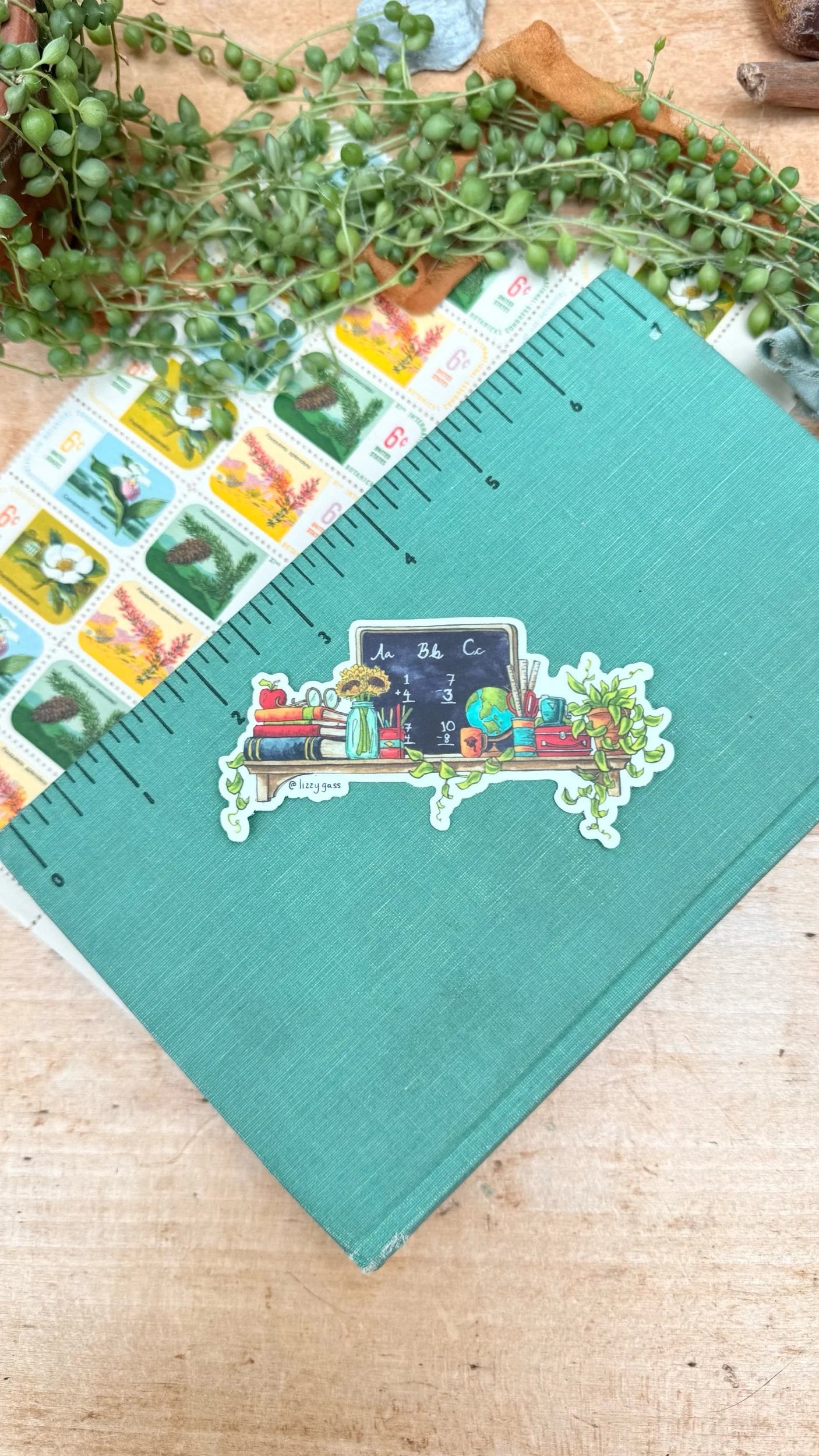 The Mini Teacher's Shelf Sticker