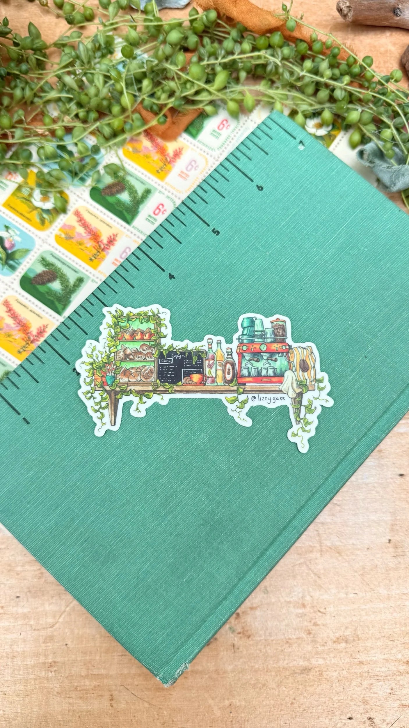 The Mini Barista's Shelf Sticker
