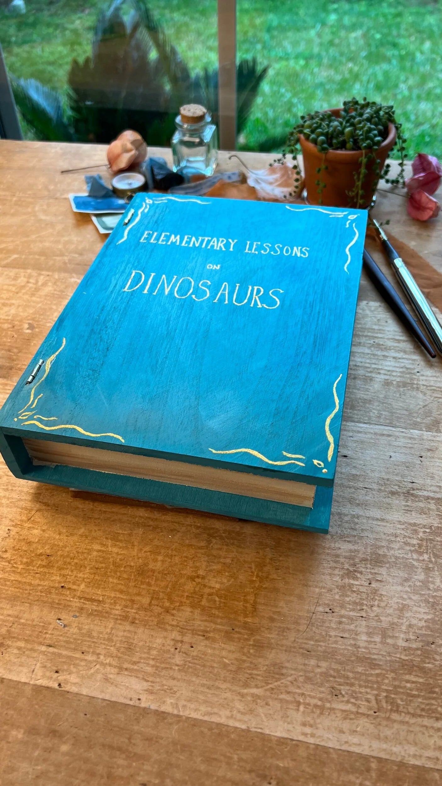 Original Elementary Lessons On Dinosaurs Diorama