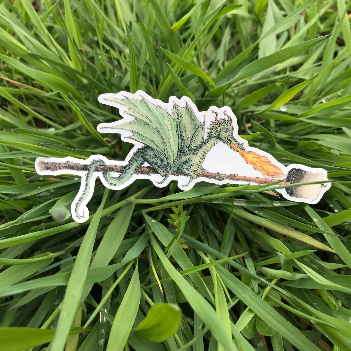 S'mores Dragon Sticker