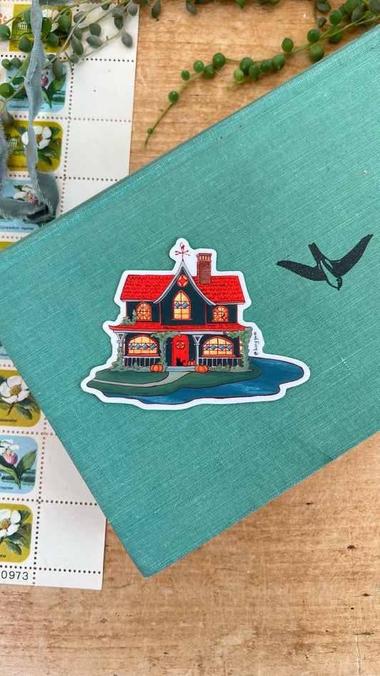 The Lake Witch's Cottage Sticker
