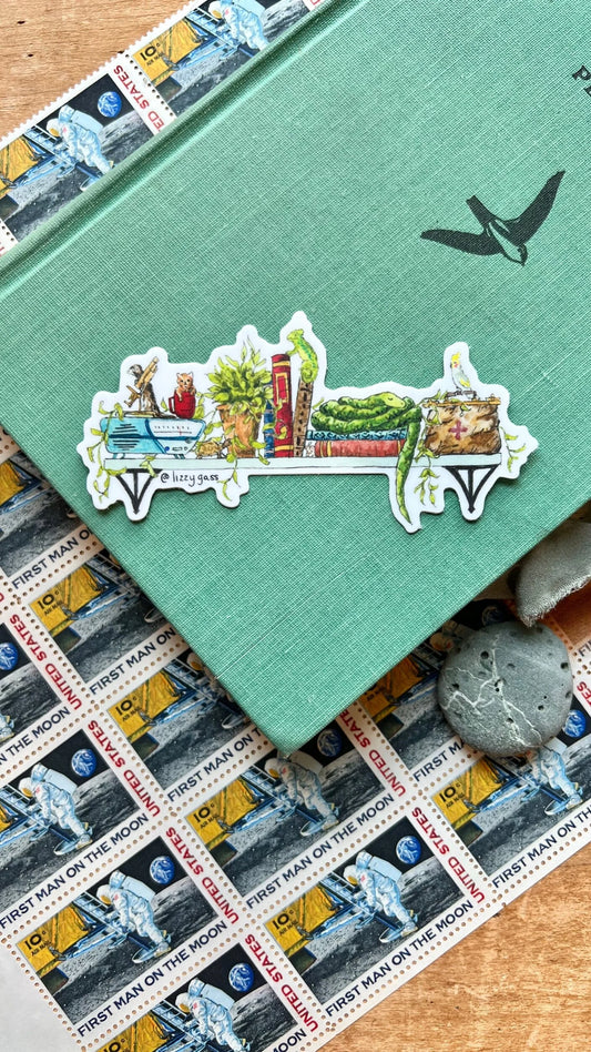 The Mini Veterinarian's Shelf Sticker