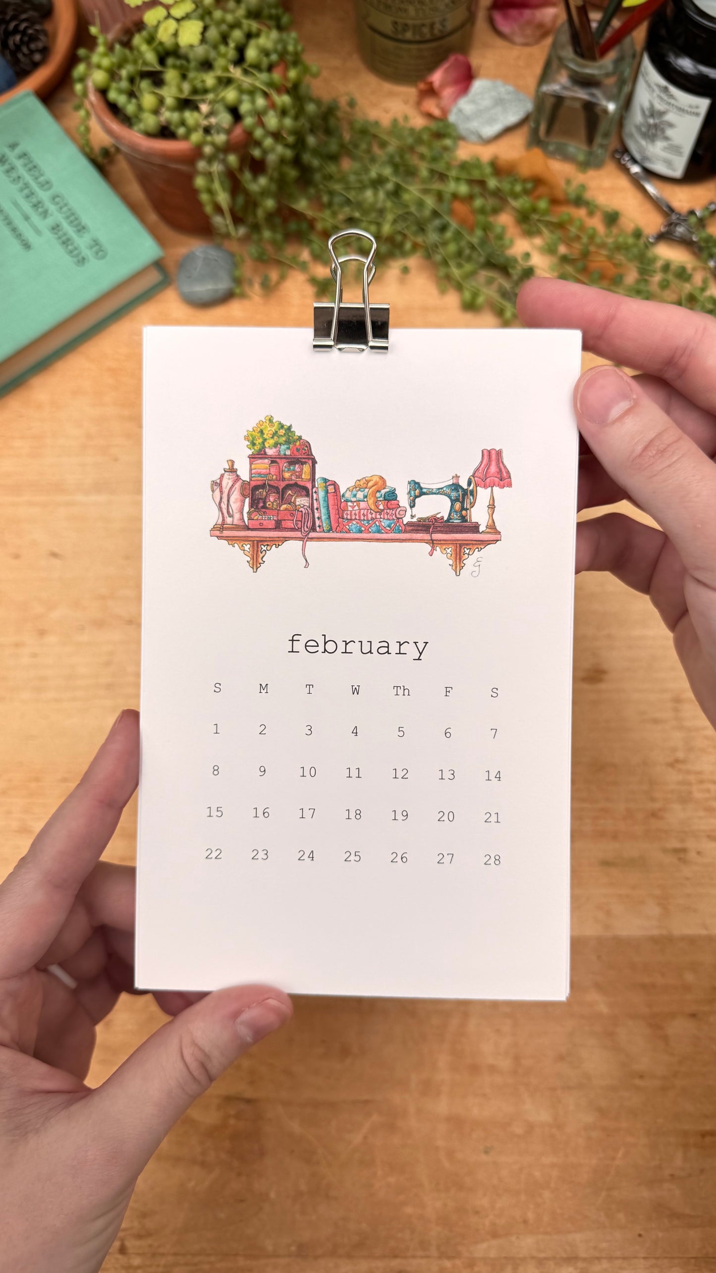 2026 Shelves Calendar