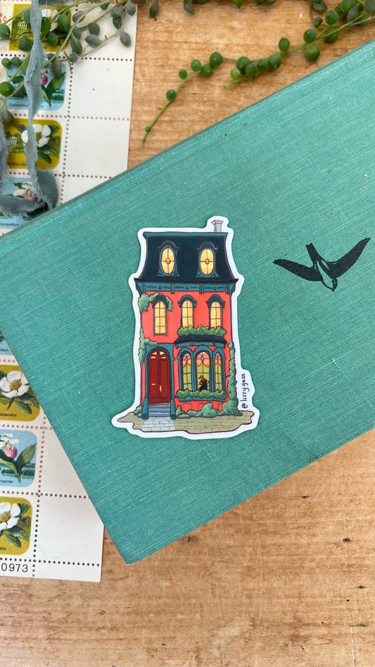 The City Witch's Cottage Sticker