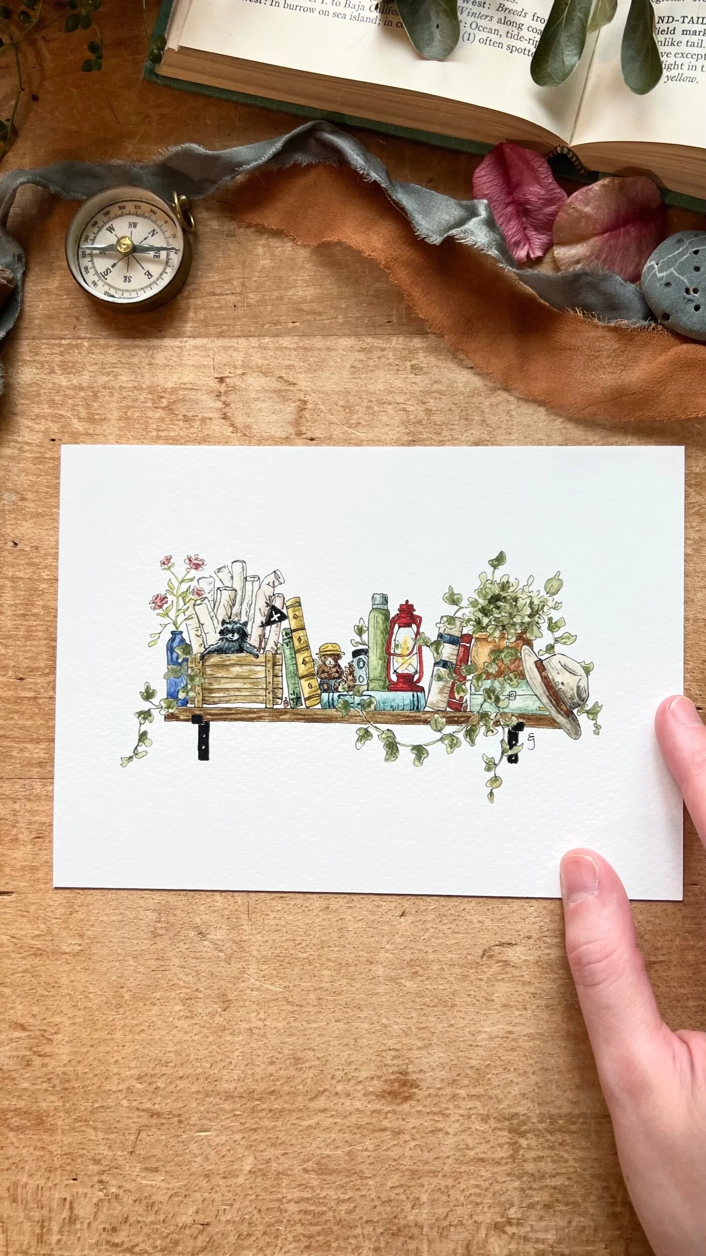 The Mini Park Ranger's Shelf Giclée Print