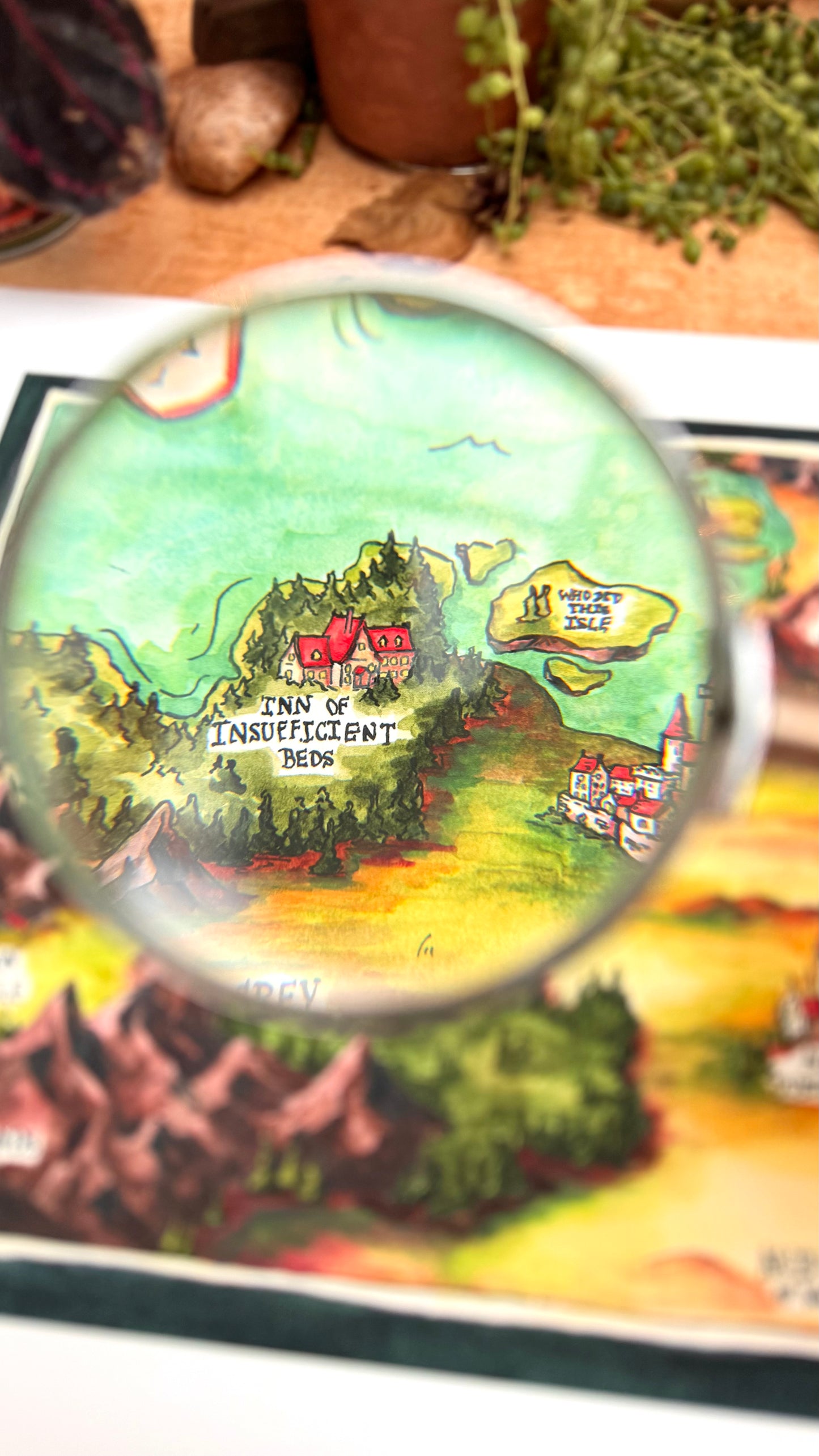 Dubious Map of Romantasy Print