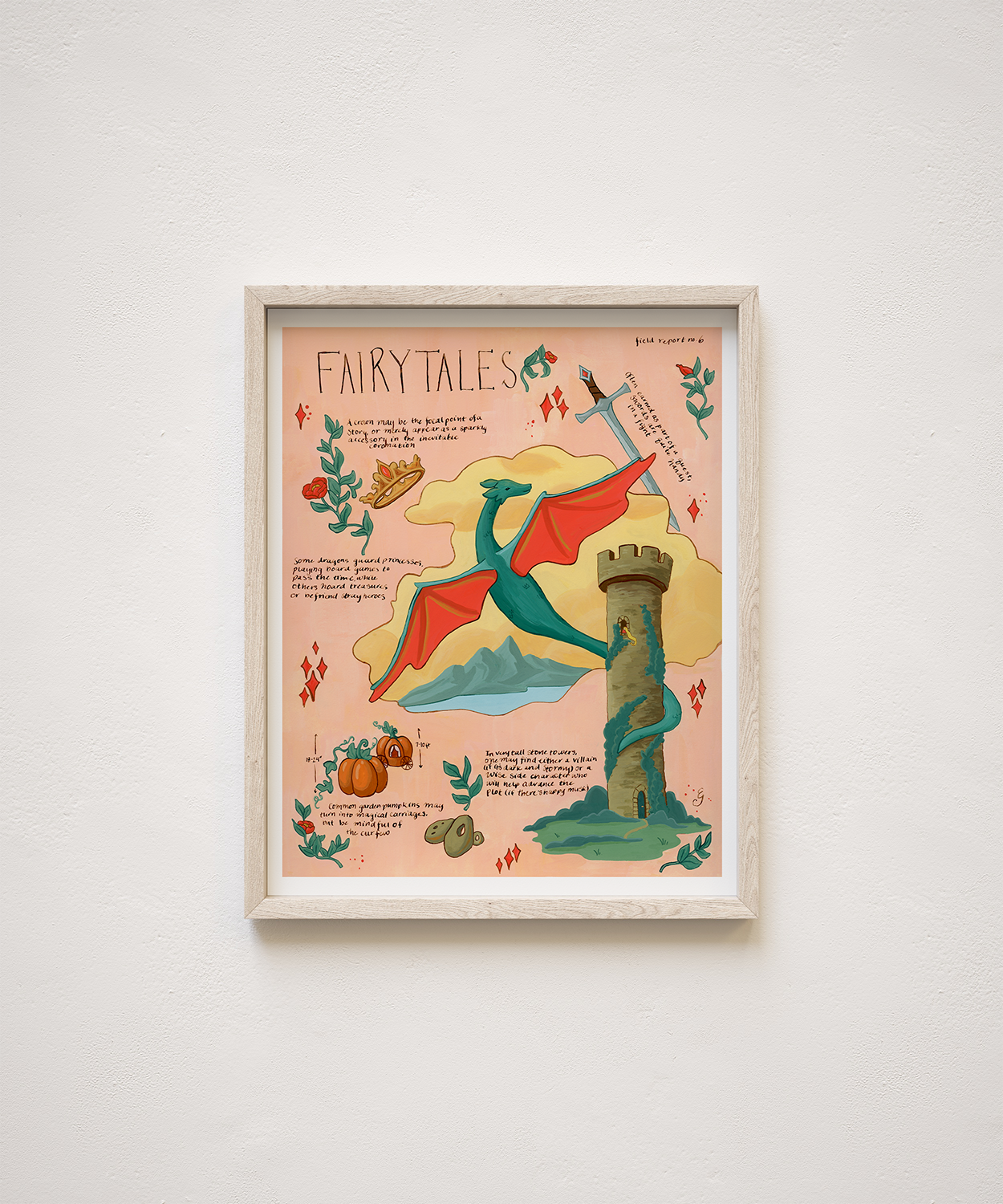 Fairytales Field Report Giclée Print