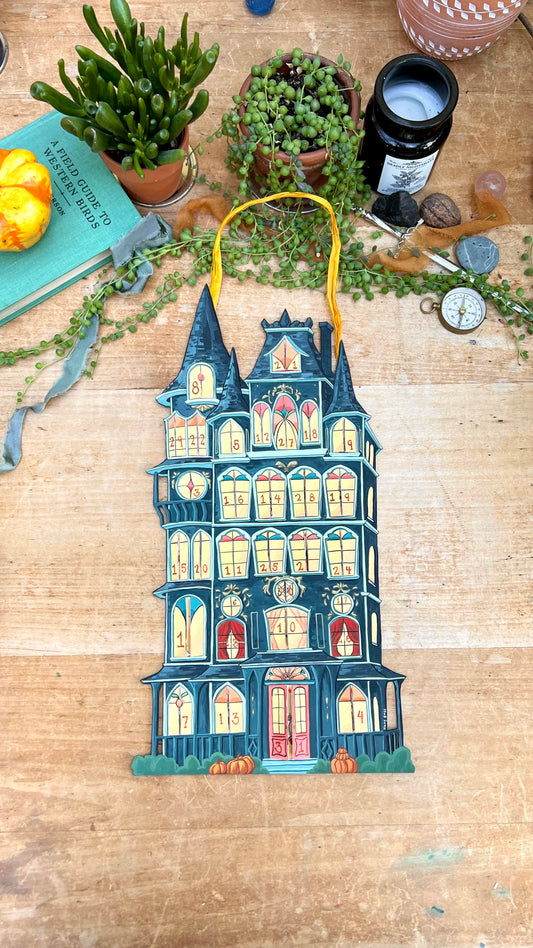 Haunted Halloween Advent Calendar Kit