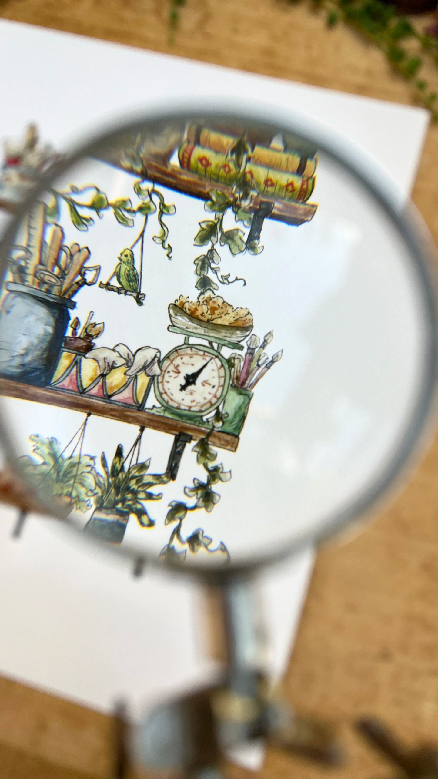 The Potter's Shelves Giclée Print