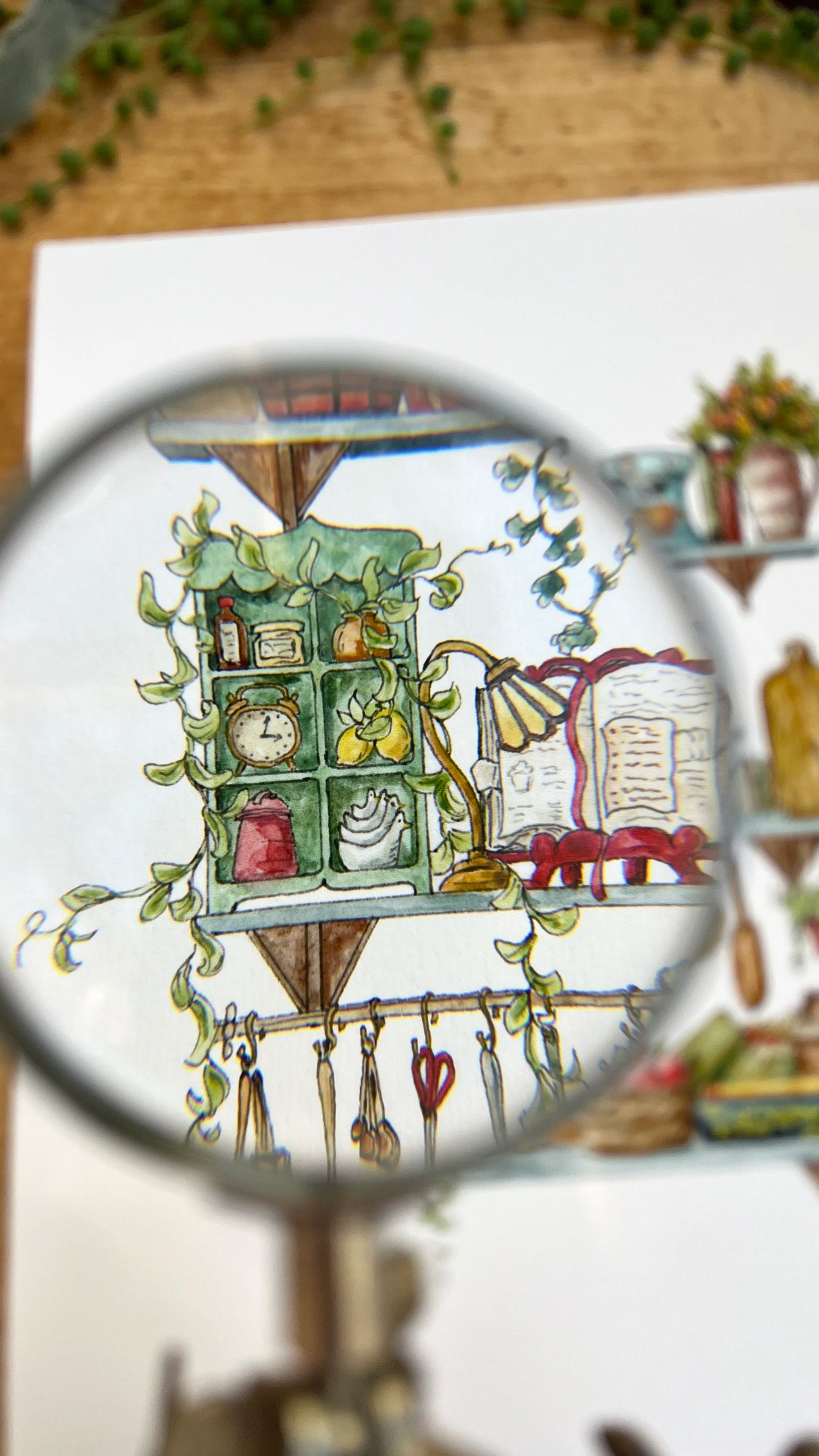 The Baker's Shelves Giclée Print