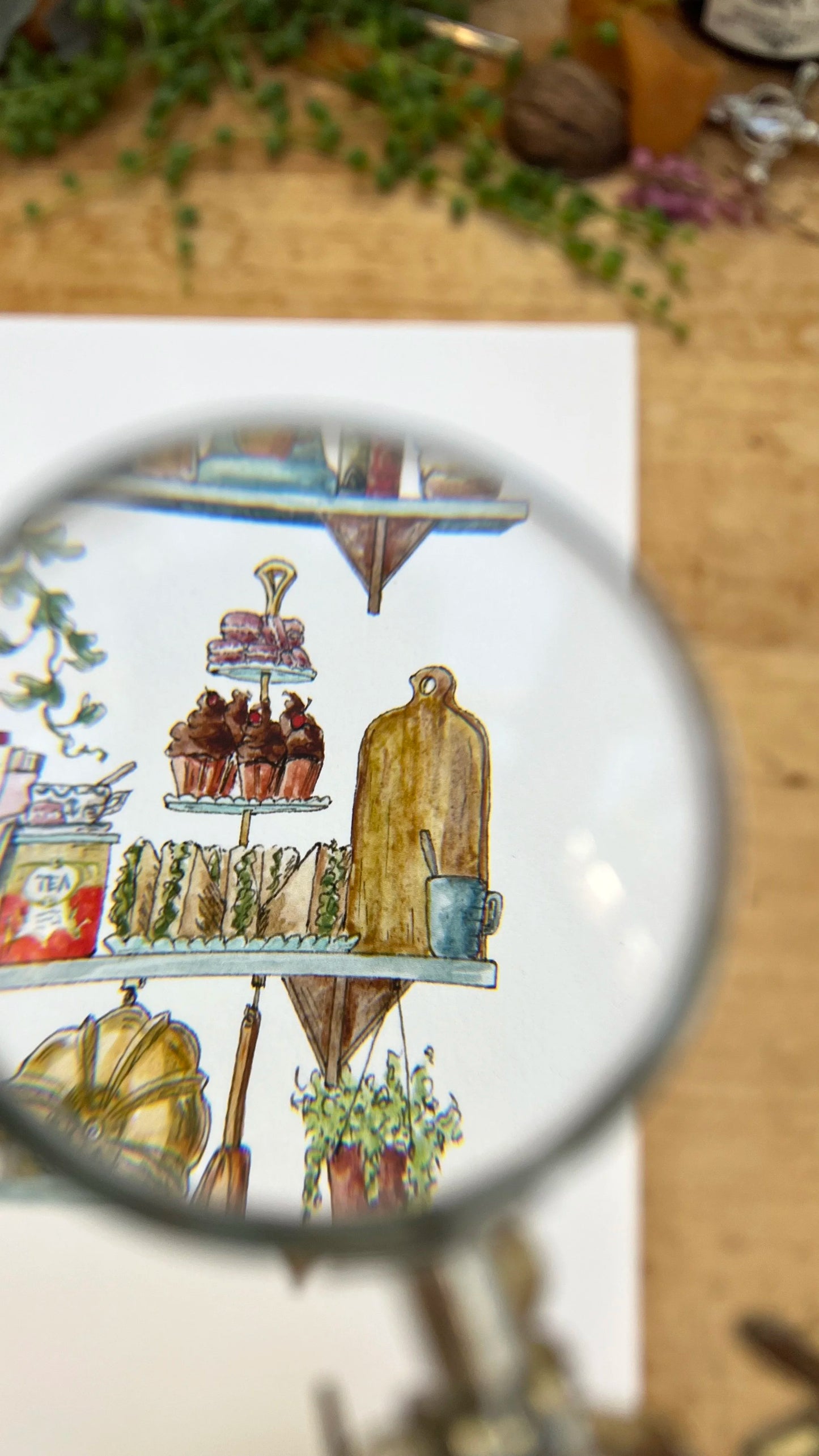 The Baker's Shelves Giclée Print