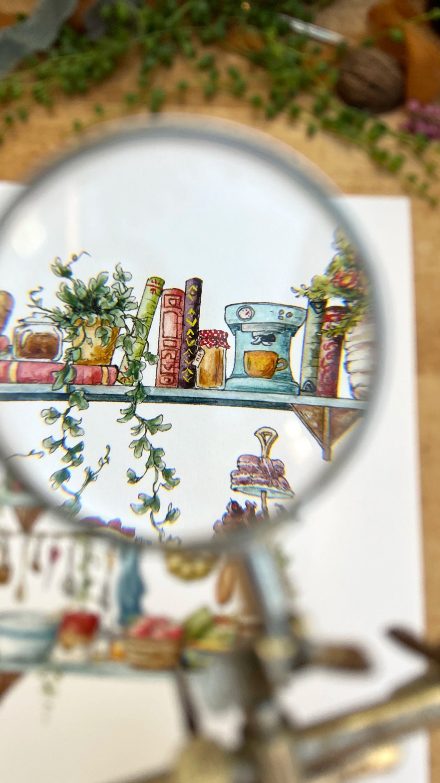 The Baker's Shelves Giclée Print