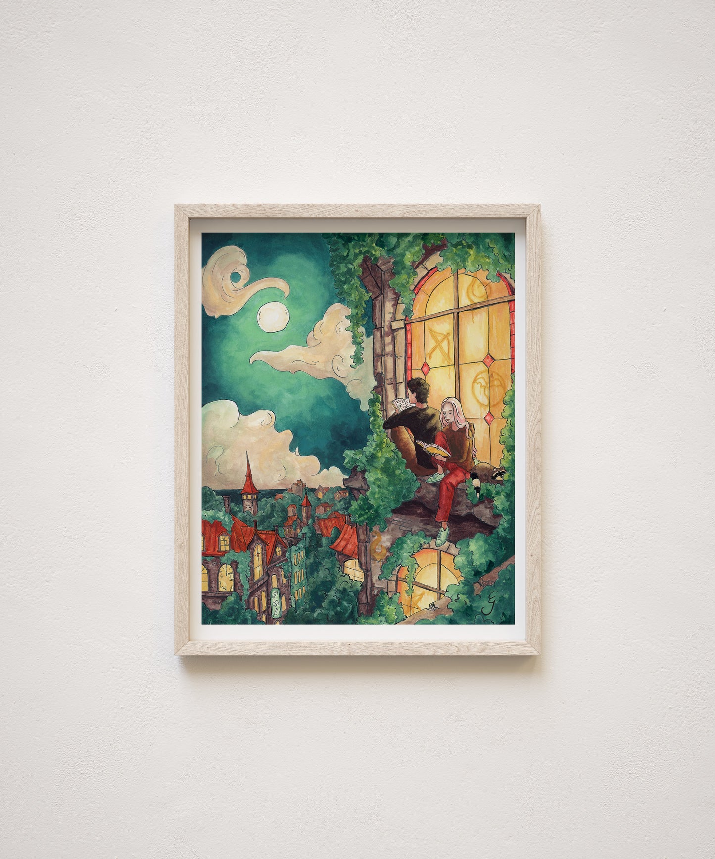 Reading Transports You: YA Giclée Print
